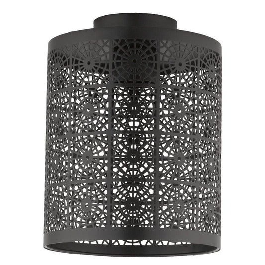 Bocal DIY Batten Fix Light Black 190mm - 203355