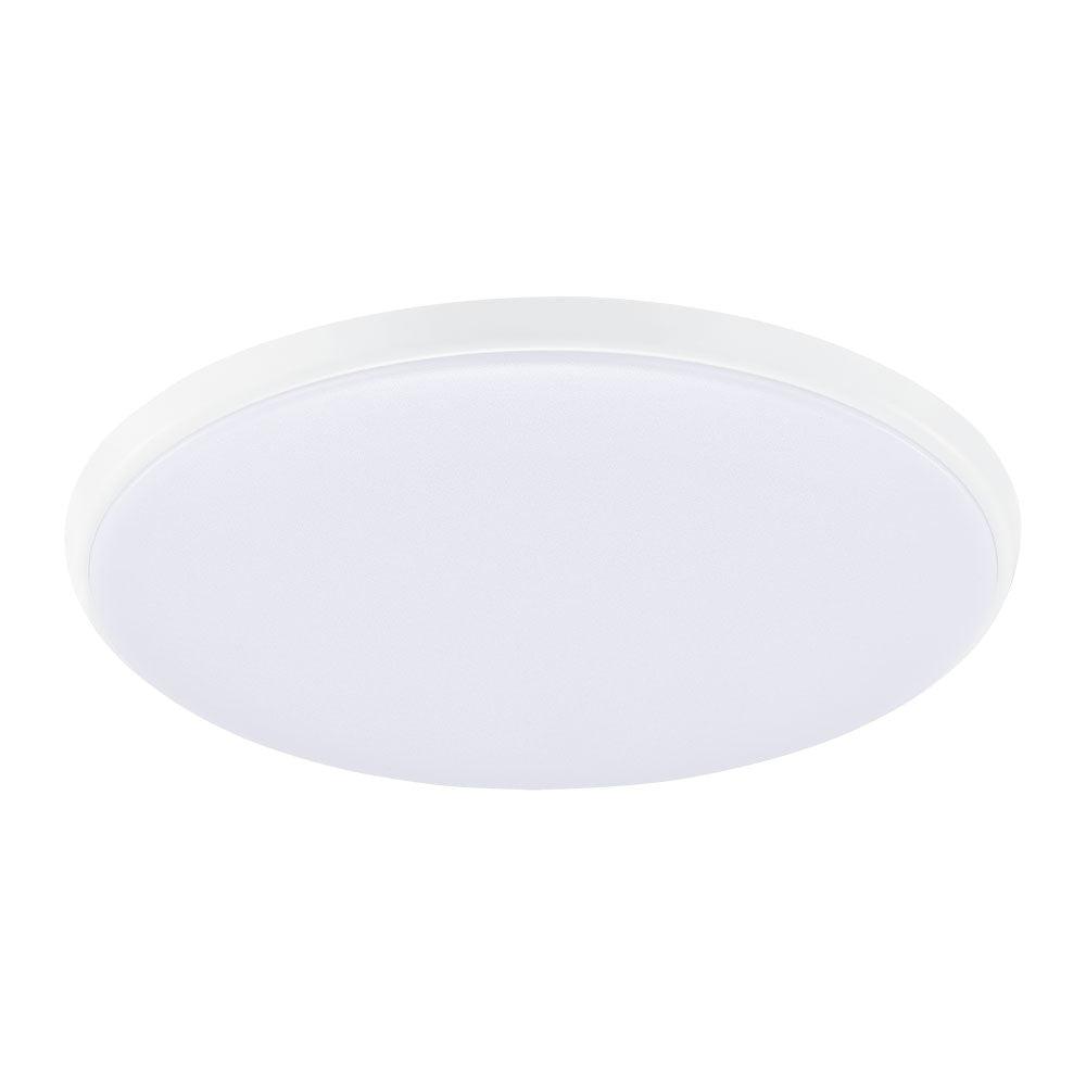 Ollie 2 28W/35W Dimmable LED Oyster White / Tri-Colour - 206393