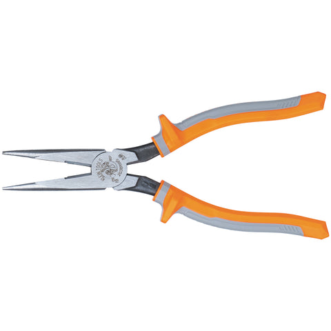 8in Insulated Long-Nose Side-Cutting Pliers