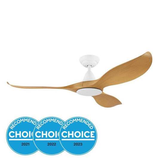 Noosa 52 DC Fan Bamboo/Wht - 204112