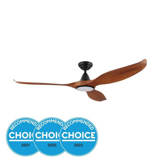 Noosa 60 DC Fan 18W LED Tri-Col - 204231, 204232, 204233