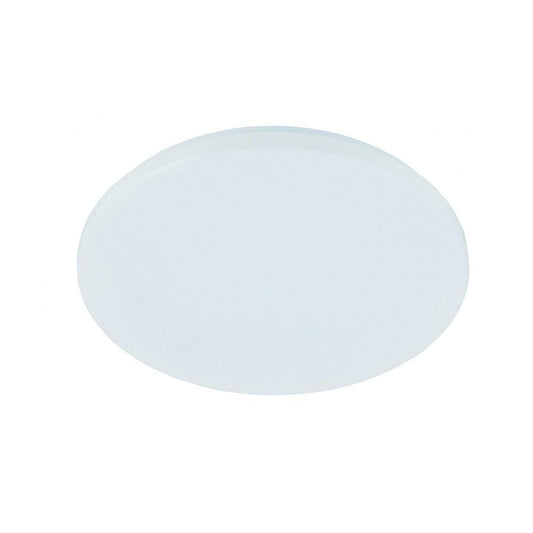 Diego LED Oyster Light 24W Tri-Colour 380mm With Crystal Effect - 204403