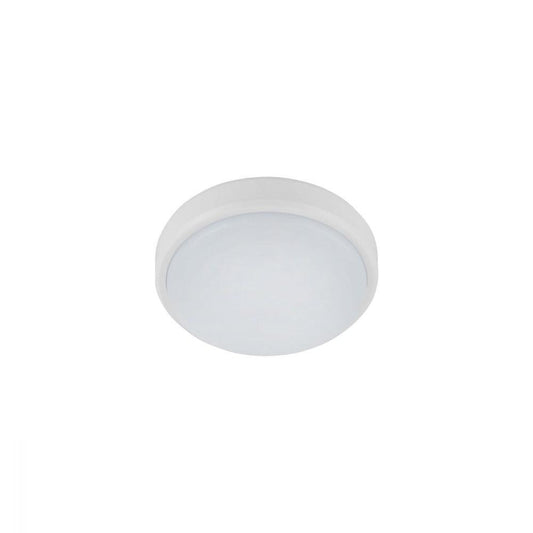 Burleigh Wall Light LED Round White/Black Trims - 204405