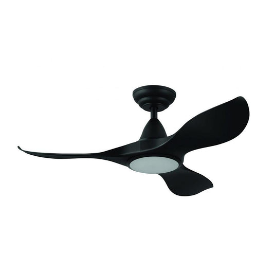 Noosa DC Ceiling Fan 40" With LED Light Matt Black - 204788