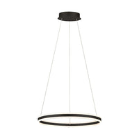 Tonarella 78W LED Pendant Black / Satined - 205026