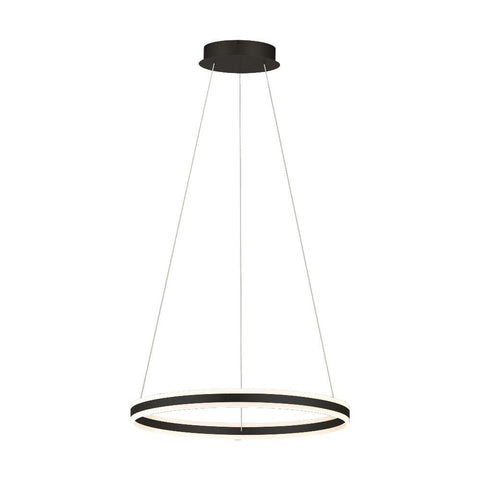 Tonarella 78W LED Pendant Black / Satined - 205026