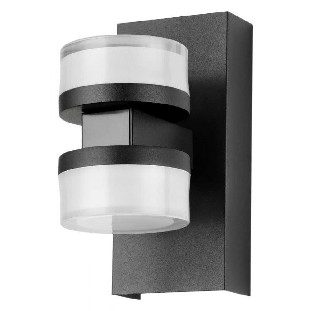 ROMENDO 2 LED Wall Light 2x5W TRI Colour Black Steel -205048