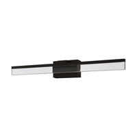 Palmital 2 LED Wall Light 11W TRI Colour Black Steel - 205073
