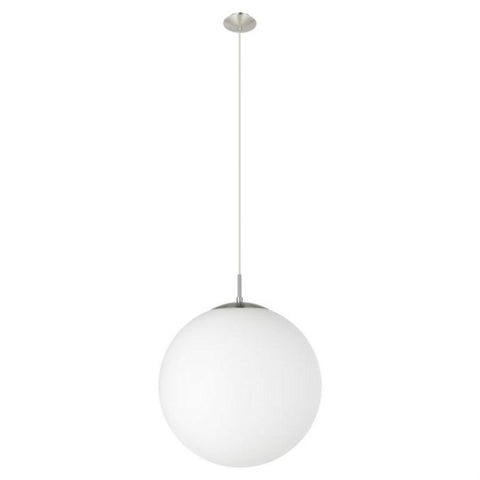 Rondo 1 Light Pendant Satin Nickel Steel - 205242