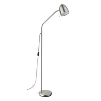 Lara Floor Lamp Satin Nickel - 205278N