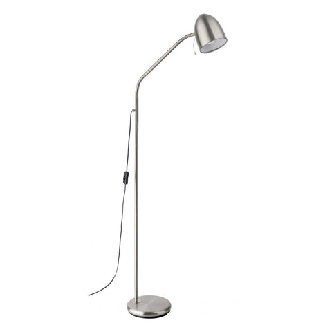 Lara Floor Lamp Satin Nickel - 205278N