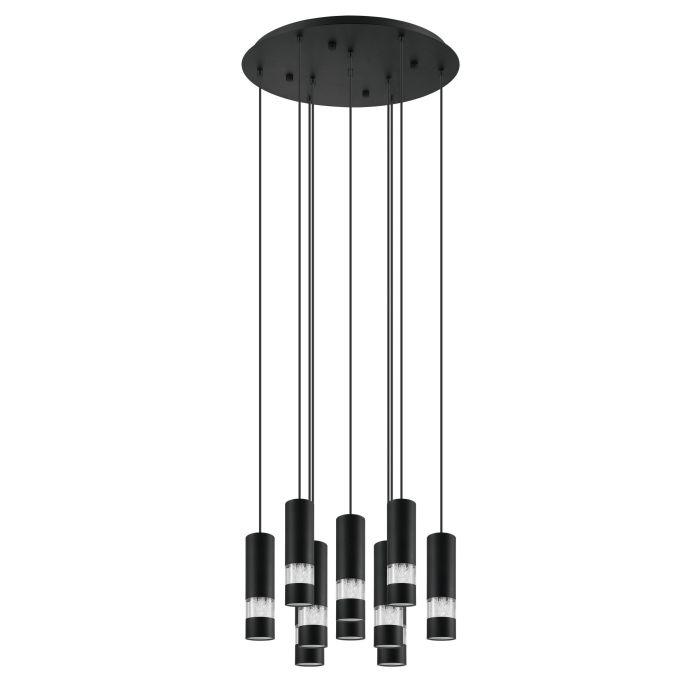 Bernabeta 10 LED Light Pendant 10x5W 4000K Black Steel - 205311