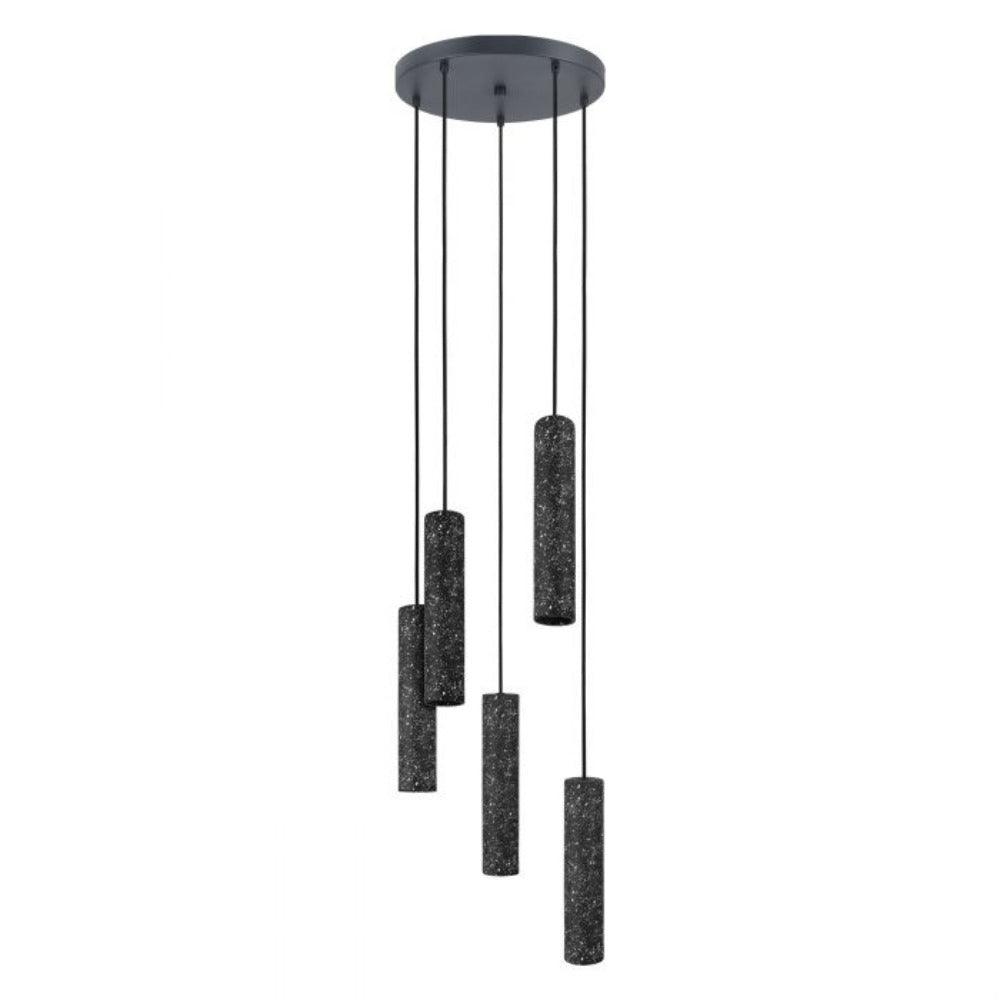 Mentalona 5 LED Light Pendant 5x5W 4000K Anthracite Steel - 205314
