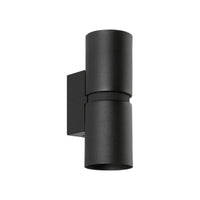Passa 2 Up and Down LED Wall Light 2x5W 4000K Black Steel -205321