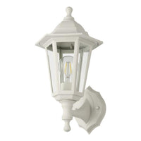 Duanera 1 Light Wall Lantern Height 320 mm White Plastic - 205466N