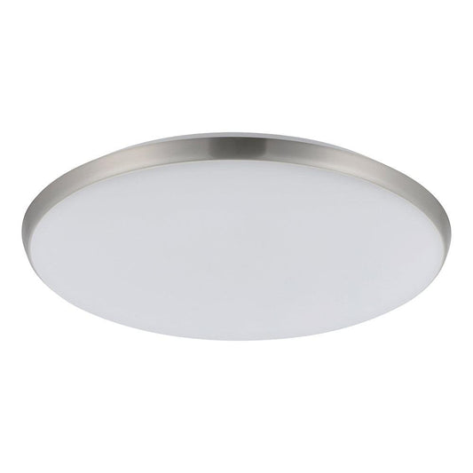 Ollie 2 28W/35W Dimmable LED Oyster Satin Nickel / Tri-Colour - 206396