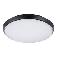 Ollie 2 12W/15W Dimmable LED Oyster Black / Tri-Colour - 206397