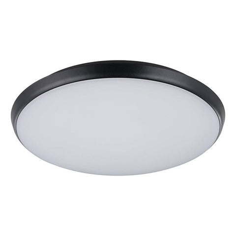 Ollie 2 18W/25W Dimmable LED Oyster Black / Tri-Colour - 206398