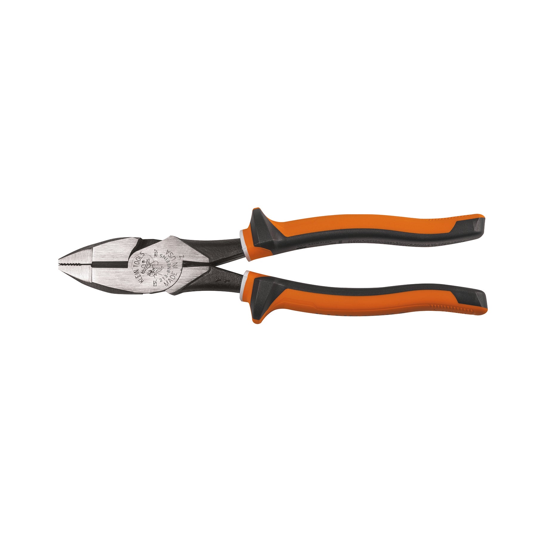 Klein 8in Insulated Hi-Leverage Side-Cutting Pliers
