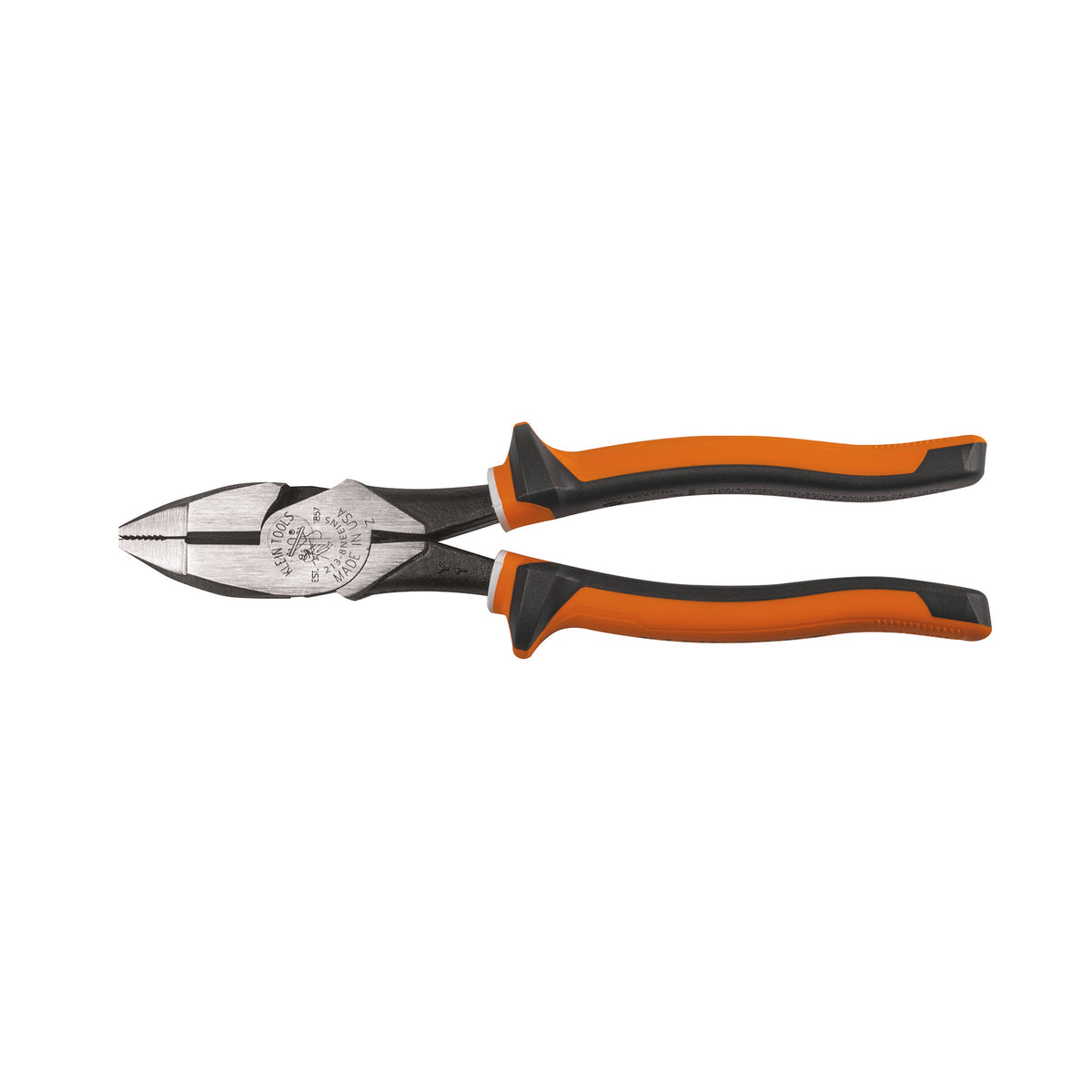 Klein 8in Insulated Hi-Leverage Side-Cutting Pliers
