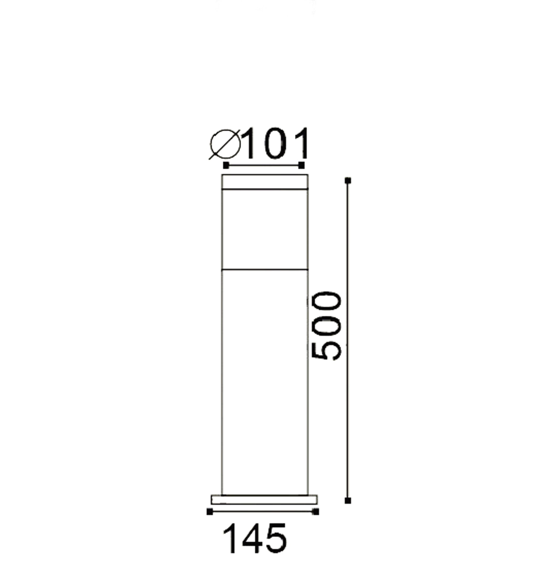 Tall Bollard Light - CLA1615L
