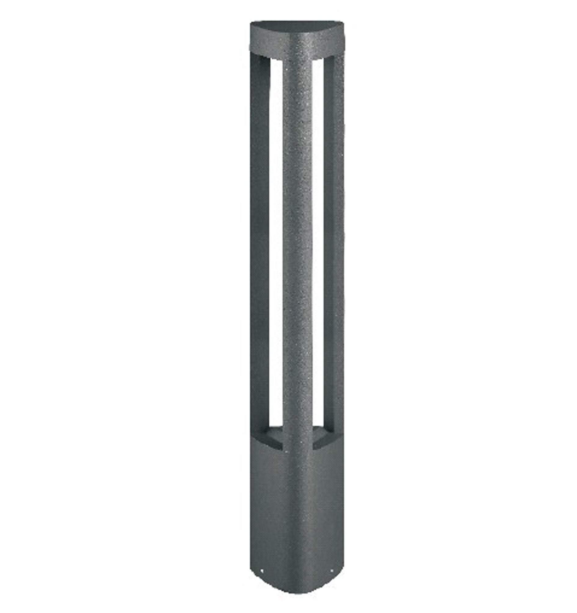 BOLLARD 7W Grey 3K IP54 H800mm 3 Sections 216 Lm - BOL1A