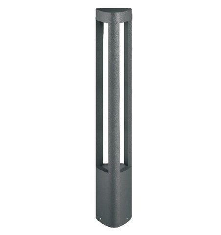 BOLLARD 7W Grey 3K IP54 H800mm 3 Sections 216 Lm - BOL1A