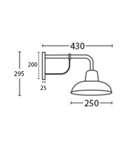WALL Int S/M ES DOME Aged Cop IP23 (Brass bracket & base & neck) - DEKSEL02