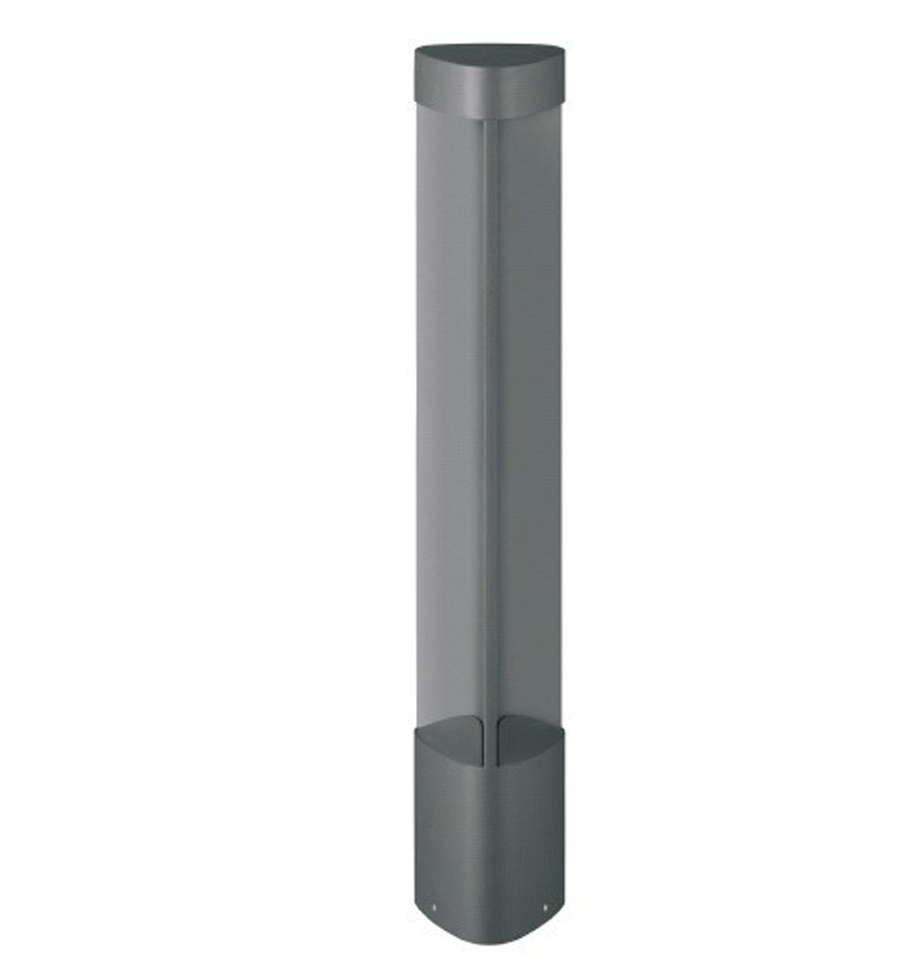 BOLLARD 7W Grey 3K IP54 H800mm 3 Sections 216 Lm - BOL1A