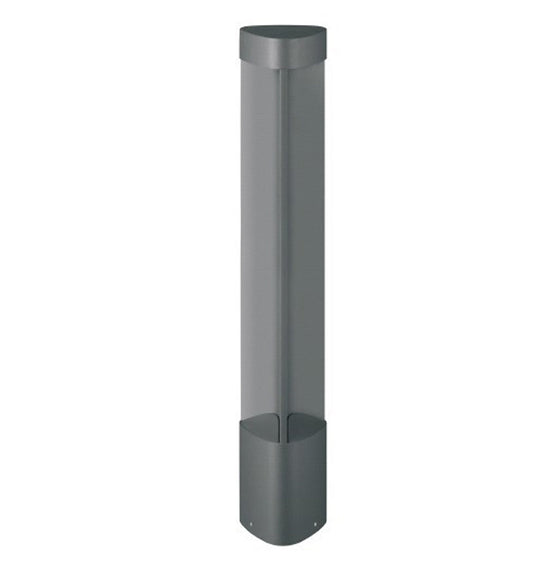 BOLLARD 7W Grey 3K IP54 H800mm 3 Sections 216 Lm - BOL1A