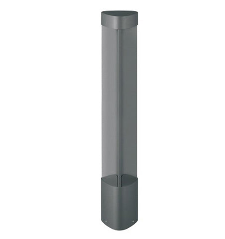 BOLLARD 7W Grey 3K IP54 H800mm 3 Sections 216 Lm - BOL1A