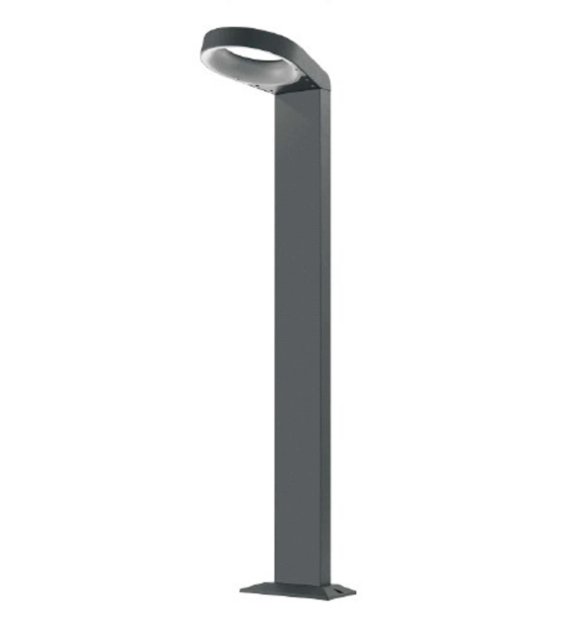 BOLLARD 7W Grey 3K IP54 H800mm 3 Sections 216 Lm - BOL1A