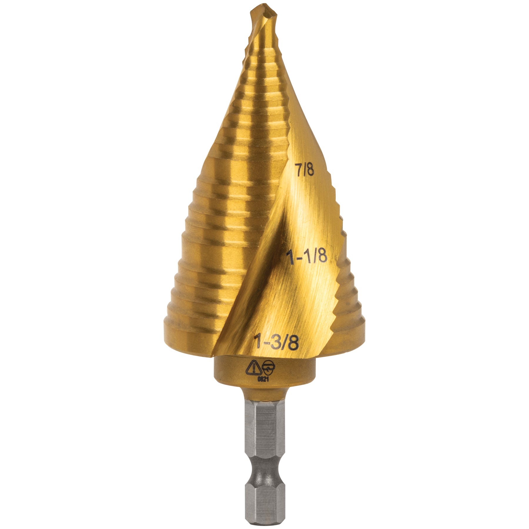 Vaco Step Drill Bit 7/8 to 1-3/8