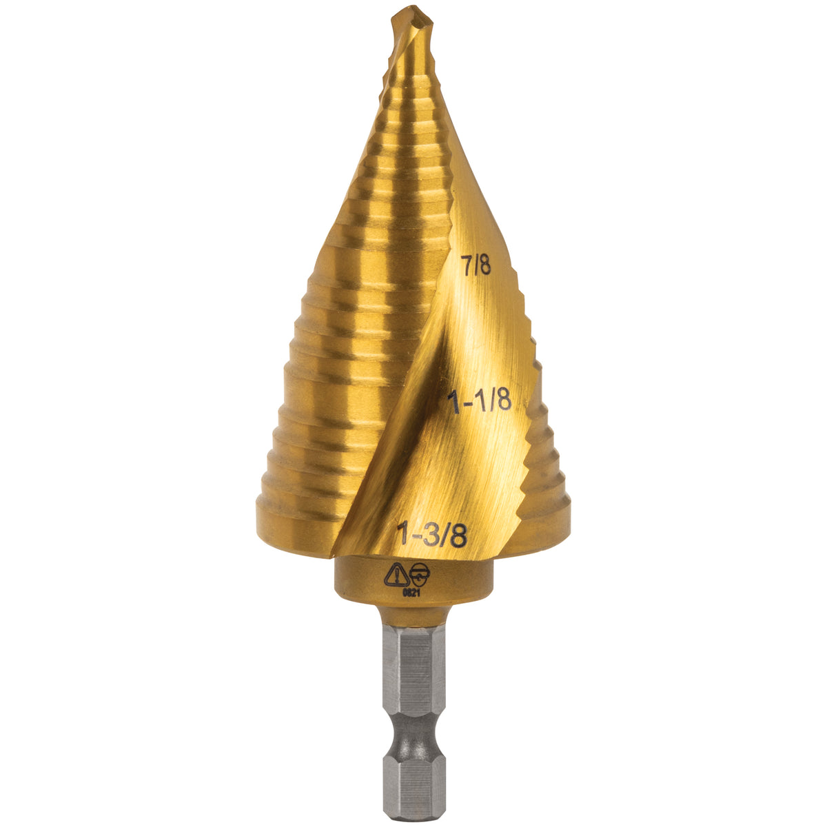 Vaco Step Drill Bit 7/8 to 1-3/8