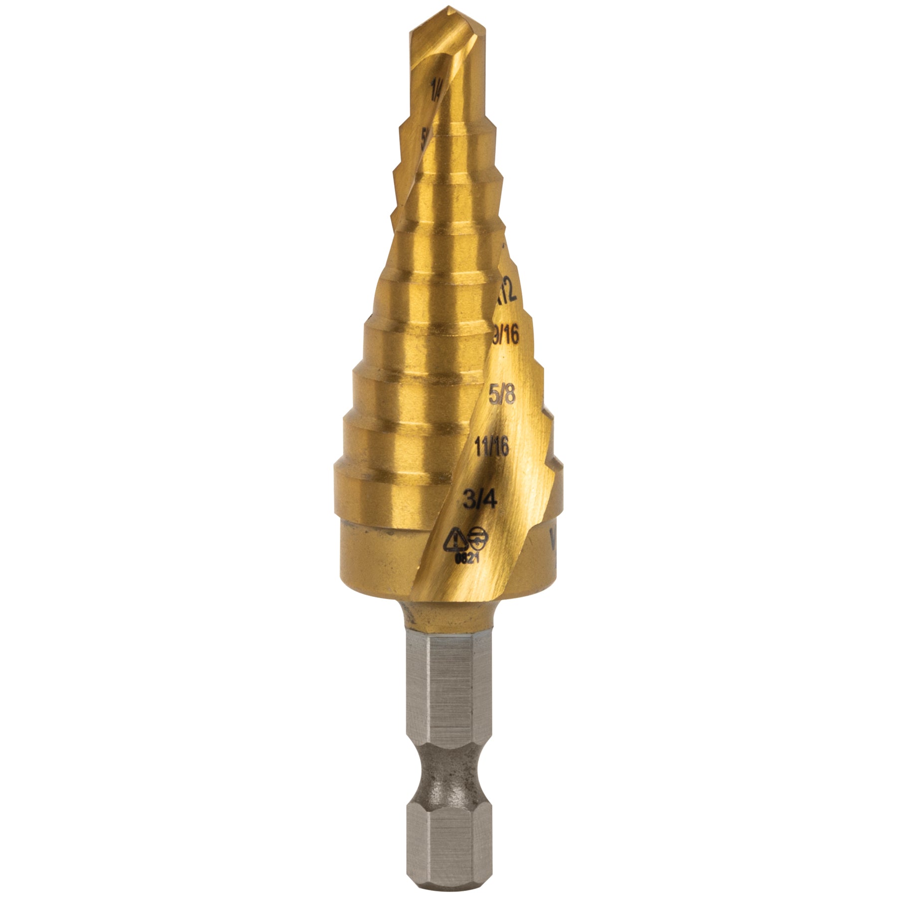 Vaco Step Drill Bit 1/4 to 3/4