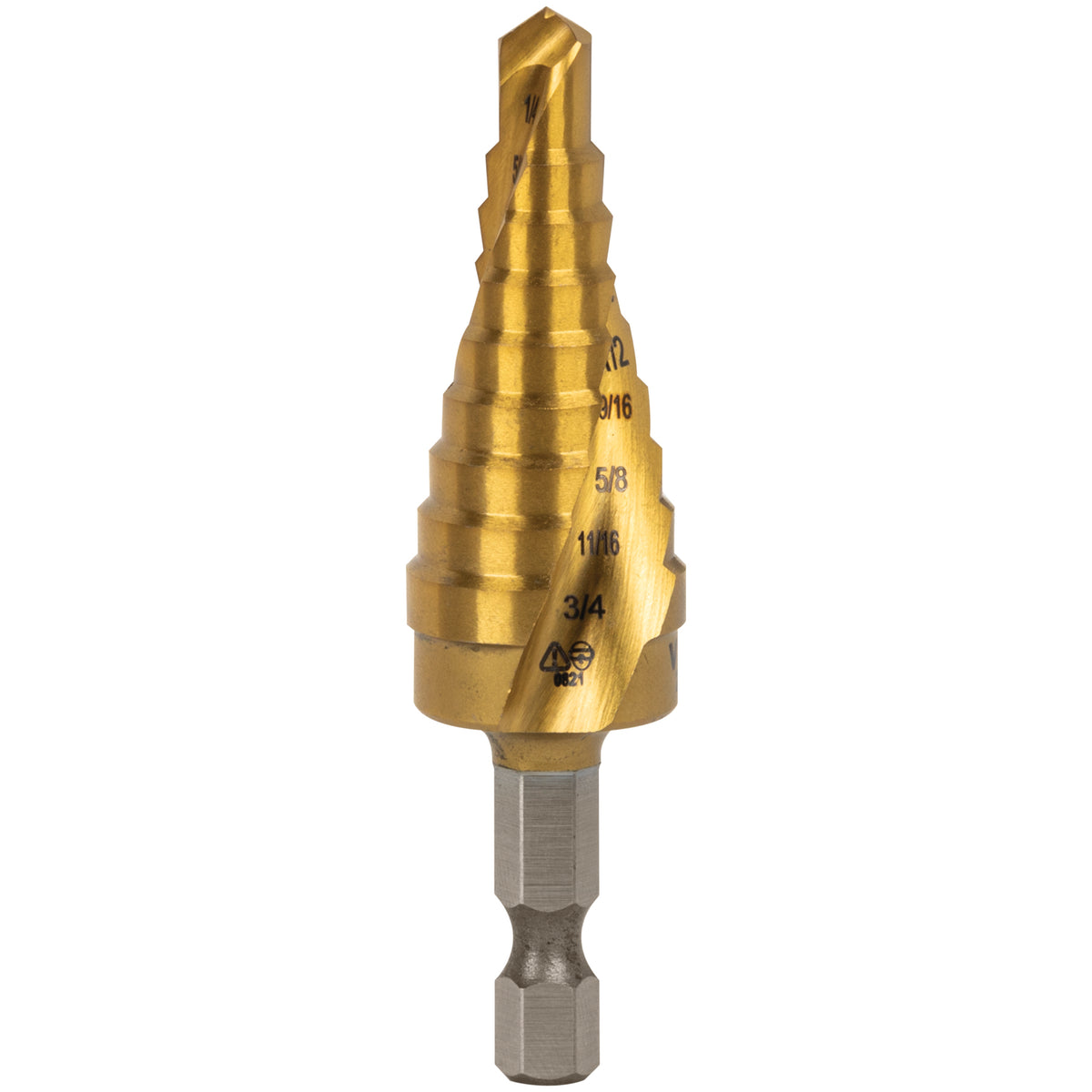 Vaco Step Drill Bit 1/4 to 3/4