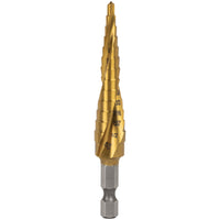 Vaco Step Drill Bit 1/8 to 1/2