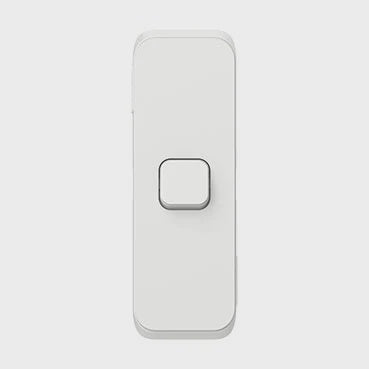 Clipsal Iconic 1 Gang Architrave Switch LED - 3041AL-VW - ARCK Electrical Wholesale Supplies