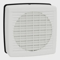 Clipsal 200mm AIRFLOW Square Exhaust Fan - Auto Louvre- 7106AN