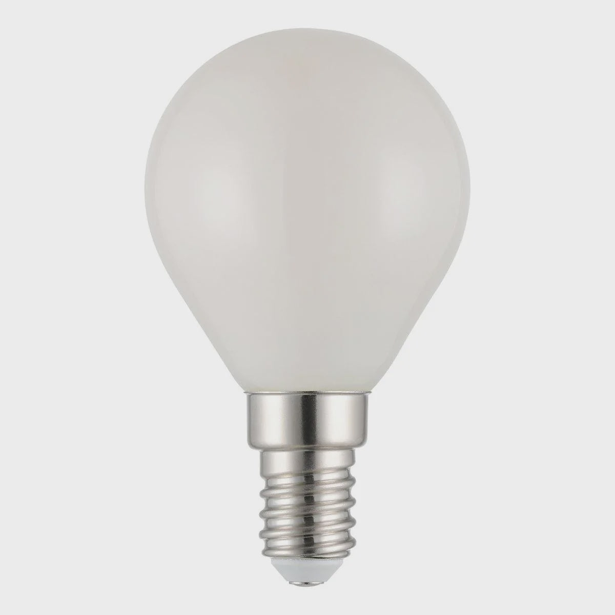 Fancy Round Frost LED 4W E14 Dimmable 5000K - 206465 - ARCK Electrical Wholesale Supplies