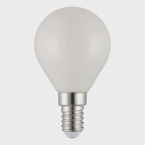 Fancy Round Frost LED 4W E14 Dimmable 5000K - 206465 - ARCK Electrical Wholesale Supplies