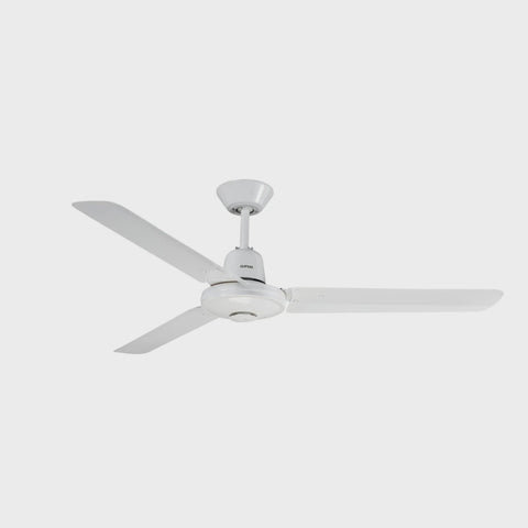 Clipsal Airflow Ceiling Fan 3 Blade 1200mm White With Remote Control - P3HS1200ALR-WE - ARCK Electrical Wholesale Supplies