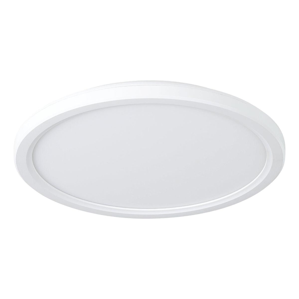 Romeo 400mm Dimmable LED Oyster Light White 30W TRI Colour - 206352