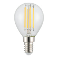 Filament Fancy Round Clear LED 4W E14 Dimmable 5000K - 206461