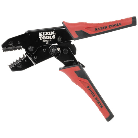 Klein Tools A-3006CR Ratcheting Crimper Non-Ins Terminals - ARCK Electrical Wholesale Supplies