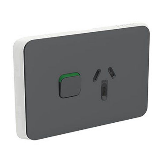 Clipsal Iconic Single Power Po - 3015CAN