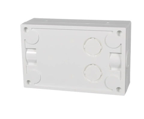 Enclosed Mounting Block Surface Mount 20mm 2 Way Entry - 30318NLS