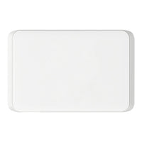 Clipsal Iconic Blank Plate Skin Vivid White - 3040C-VW