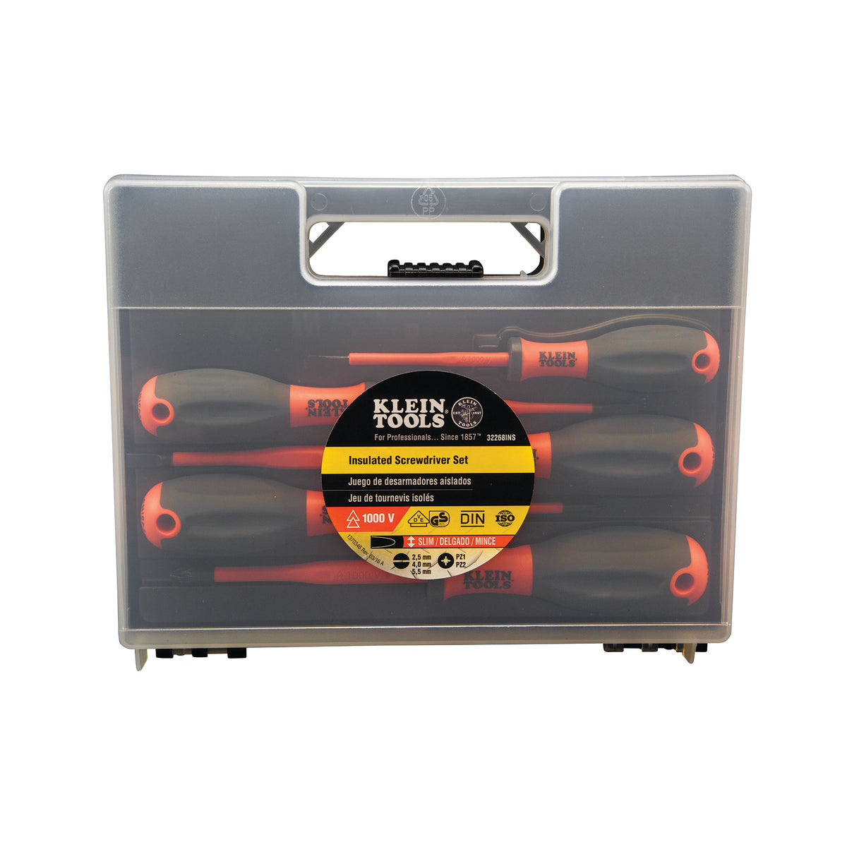 VDE INSULATED S/DRIVER 5PC SET