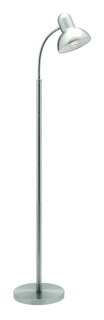 Ben Brush Chrome Floor Lamp - 32310-49